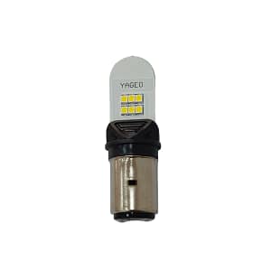 Lámpara LED para Moto YURI BA20D 6W 600 Lúmenes | Luz Blanca Fría DC 12V