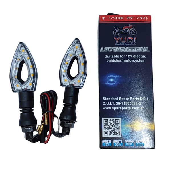 Luces de giro ZXD-95 . 1 PAR. Luz amarilla - Imagen 2