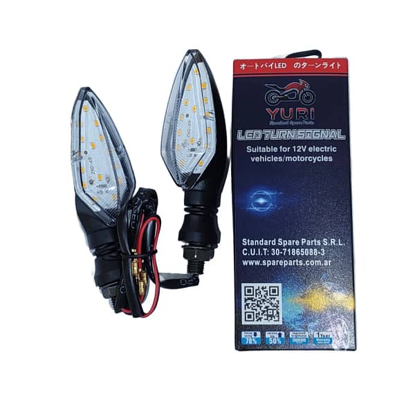 Luces de giro ZXD-69 . 1 PAR. Luz amarilla - Imagen 2