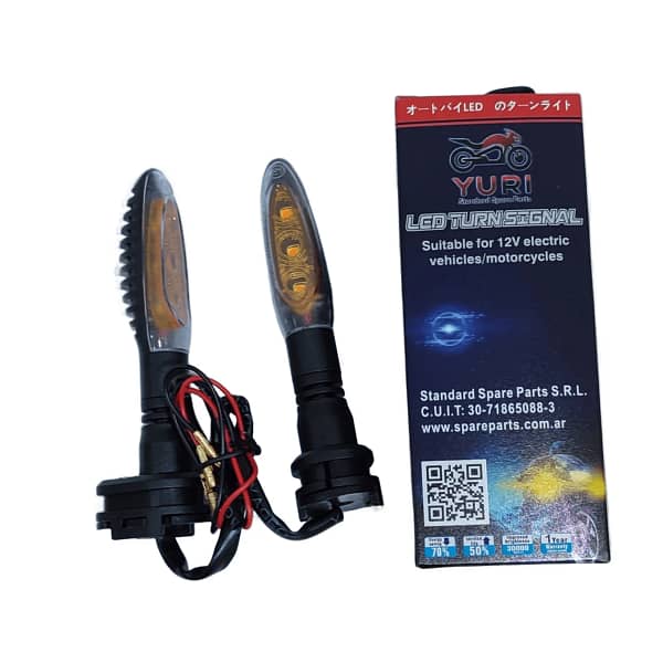 Luces de giro ZXD-140. 1 PAR. Luz amarilla - Imagen 2