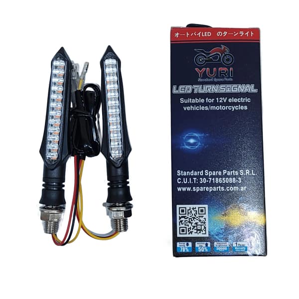 Luces de giro ZXD-164. 1 PAR.  Luz amarilla - Imagen 2