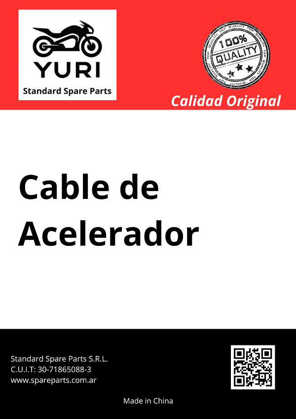 Cable acelerador de Honda BIZ 125 - Imagen 4